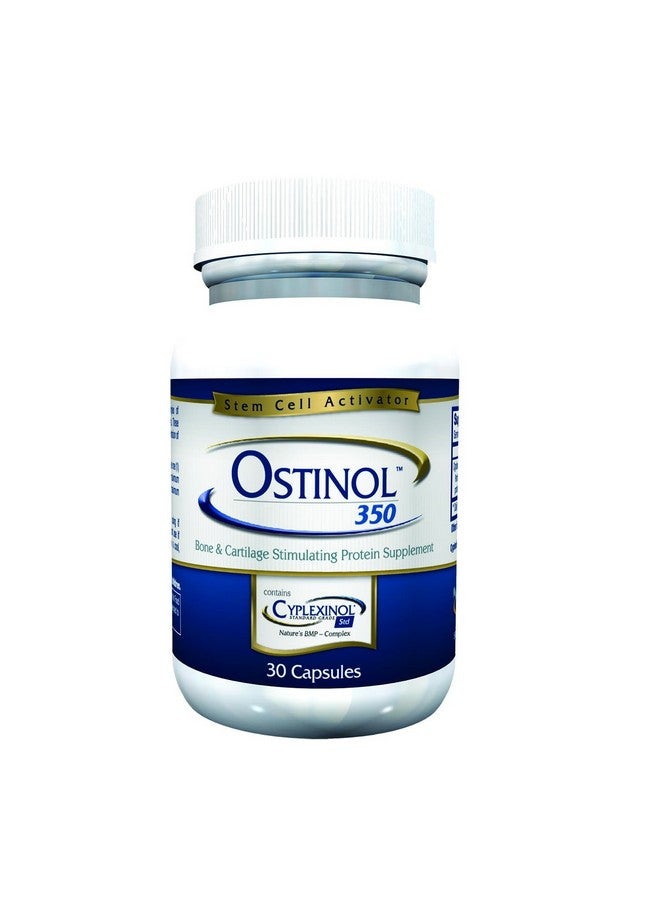 ZyCal Bioceuticals Ostinol(TM) 350 Bone & Joint Supplement with 350mg of Cyplexinol® Bio-Active Protein Complex - for Moderate Bone Loss & Moderate Joint Disfunction - 30 ct Capsules - Image 1