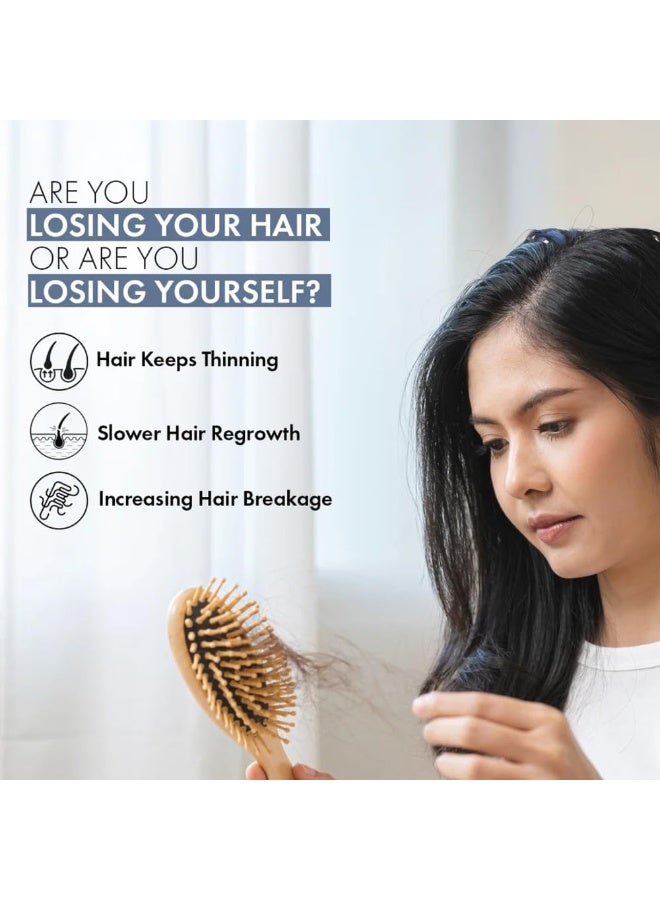 ThriveCo Hair Serum 2.0 50ml + Women’s Hair Growth Supplement 60 Capsules | Hair Fall Control & Hair Growth Support | Stronger, Healthier Hair - Image 2