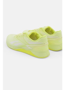 Reebok Women Nano X3 Lace Up Training Shoes, Lime Green  - Image 2