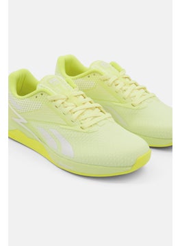 Reebok Women Nano X3 Lace Up Training Shoes, Lime Green  - Image 3