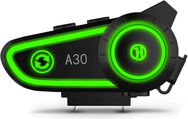 Blackbird Game Center A30 2X Paired Intercom Motor Courier Helmet Bluetooth Headset