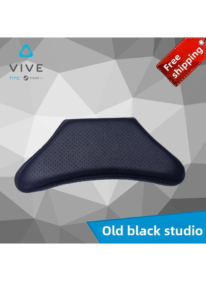 Htc Vive Pro Protein Leather Eye Mask Helmet Facial Pad With Holes Leather Sponge Breathable Washable Durable-Color:pro Rear Pad  - Image 1