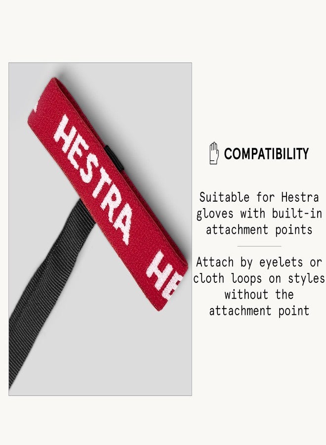 Hestra 91842 HAND CUFF JR Hand Cuff Junior 91842 Red - Image 3