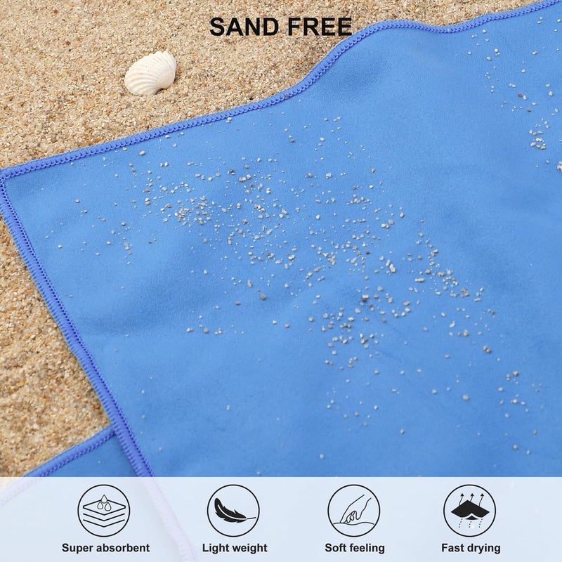 Rainleaf Microfiber Towel Perfect Travel & Gym & Camping Towel. Quick Dry - Super Absorbent - Ultra Compact - Lightweight. Suitable for Trip, Beach, Shower, Backpacking, Pool - Image 5