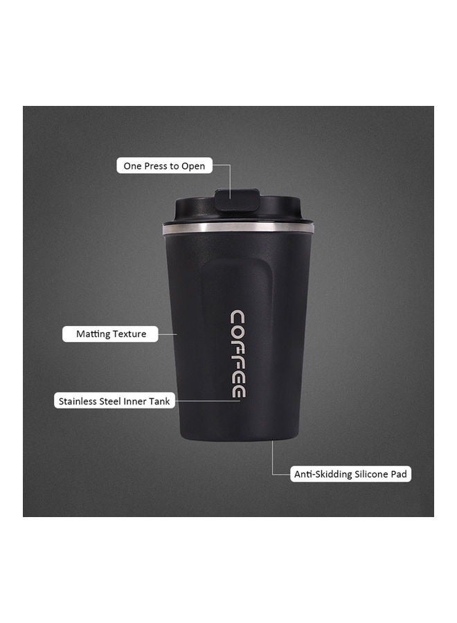 Vacuum Insulated Coffee Mug Blue 380ml - Image 4