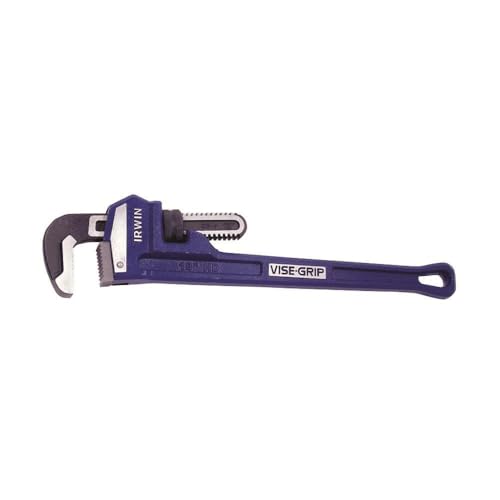 IRWIN VISE-GRIP Pipe Wrench, Cast Iron, SAE, 2-1/2-Inch Jaw, 18-Inch Length (45619) - Image 2