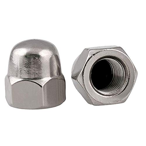 FullerKreg M6-1.0 DIN 1587 A2 Stainless Steel Acorn Nut 50pcs - Image 1