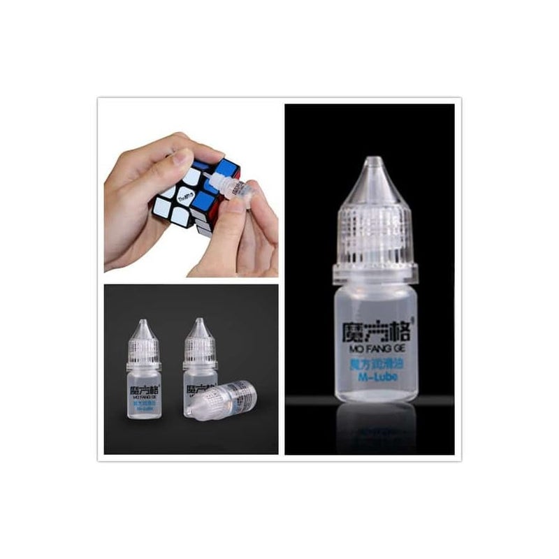 HAWKISTER QiYi M Lube 3ml – MoFangGe Medium-Low Viscosity Speed Cube Lubricant | Professional Cube for Smoother Turning, Reduced Friction & Long-Lasting Performance | Compact Bottle with Twist Cap - Image 2