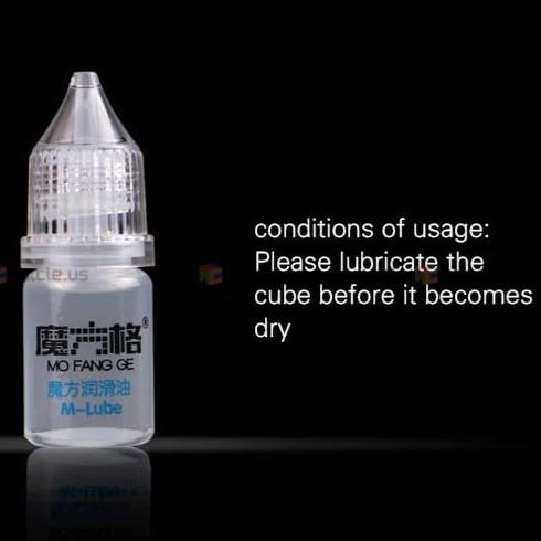 HAWKISTER QiYi M Lube 3ml – MoFangGe Medium-Low Viscosity Speed Cube Lubricant | Professional Cube for Smoother Turning, Reduced Friction & Long-Lasting Performance | Compact Bottle with Twist Cap - Image 3