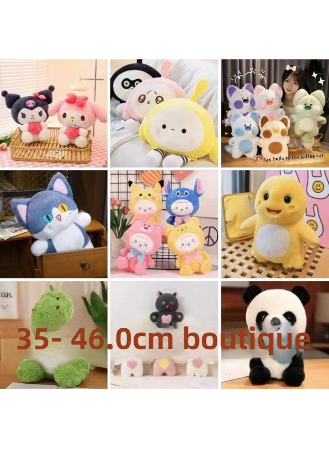 10-inch Grab Machine Doll Doll 40cm Stall Ring Plush Toy Wedding Company Gift Doll-Specifications:Colorful Coolomi-Color:10inch (about 35cm) - Image 2