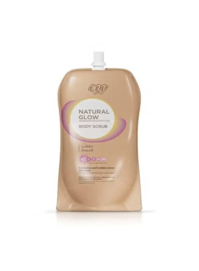 مقشر الجسم المتوهج الطبيعي للعناية بالبشرة 250 جرام