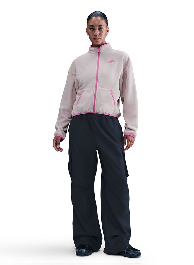 نايكي جاكيت رياضي مريح من صوف ان اس دبليو كلوب - Image 1