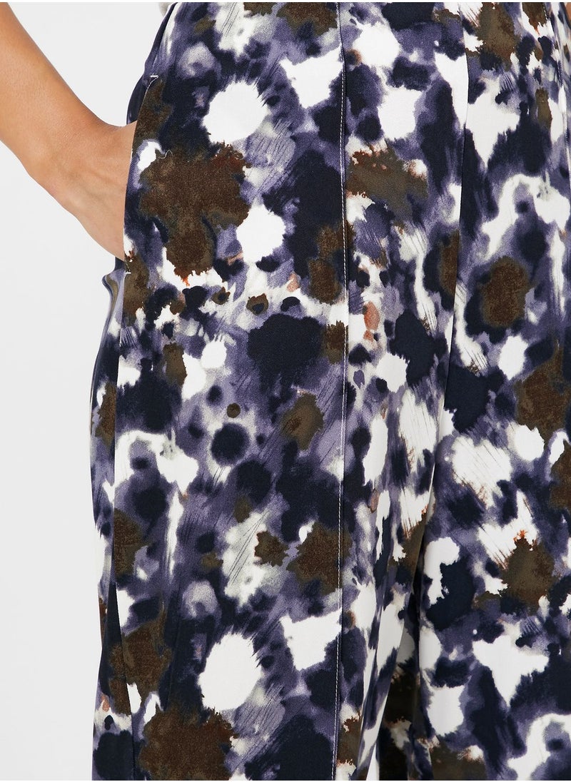 Native Youth Printed Wide Leg Pants  - Image 3