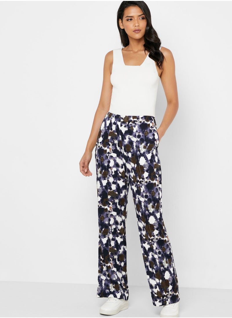 Native Youth Printed Wide Leg Pants  - Image 4