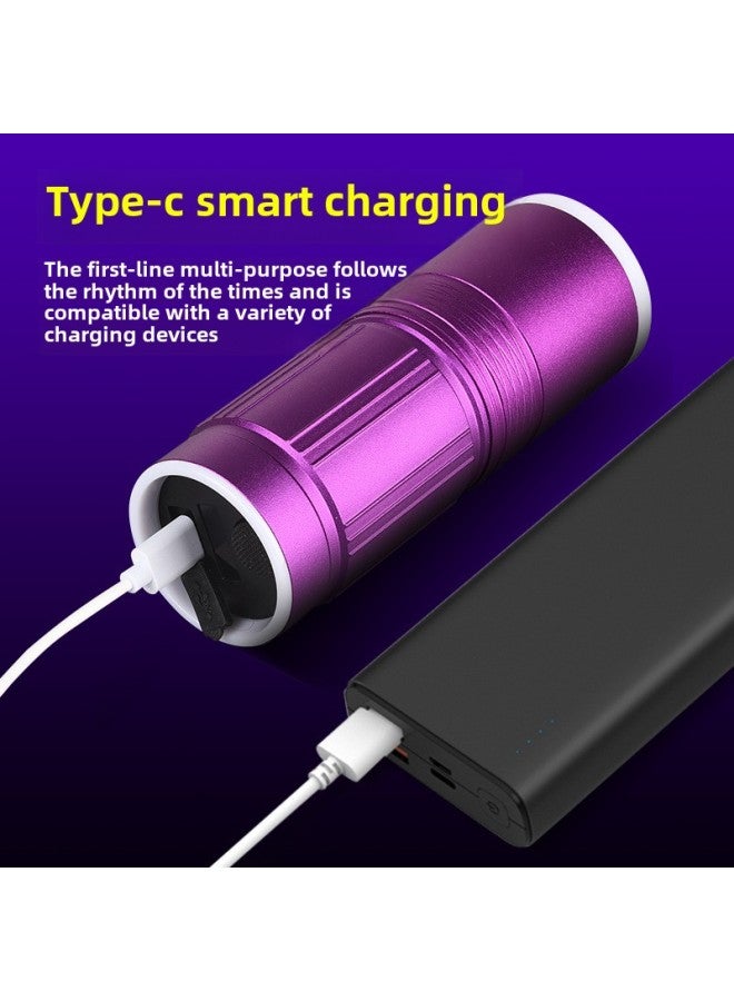 High-power Fishing Lights Blue And White Strong Light Super Bright Night Fishing Lights Available Bracket Fishing Special Purple Light Focusing-Color:Four Light Sources Come Standard With 58CM Tripod Holder: Strong Light Endurance For More Than 8 Hours - Image 5