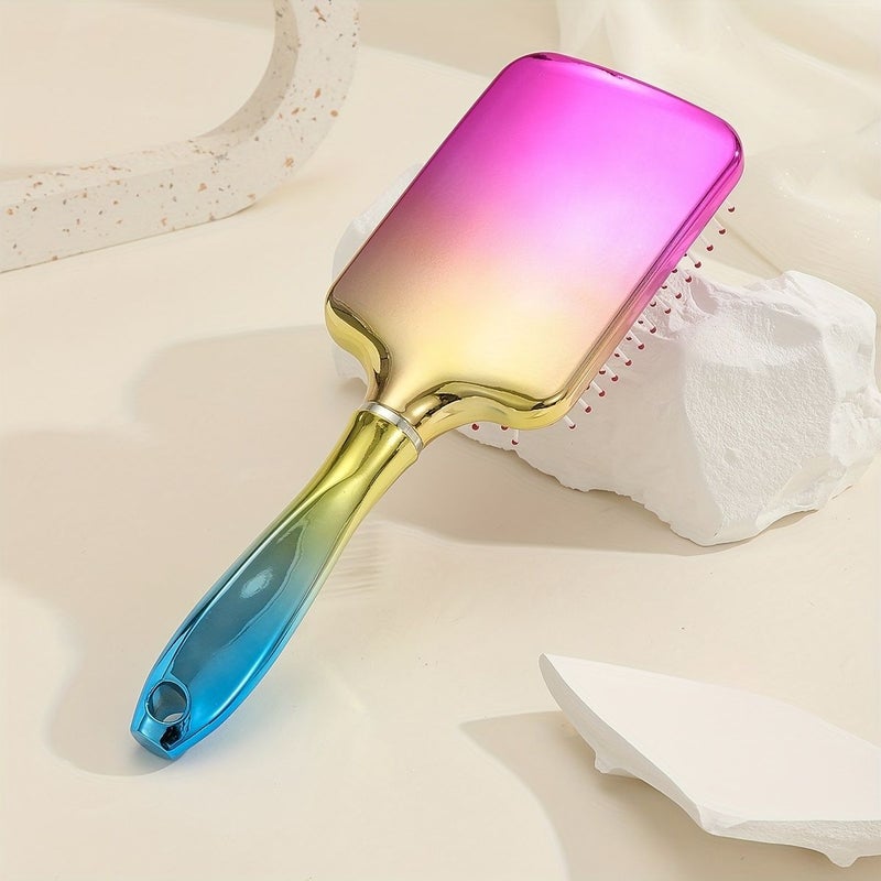 Colorful Large Scalp Massage Hair Comb Paddle Air Cushion Comb For Anti Static Hairdressing Perfect For All Hair Types - Image 3