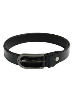 LAVERI LEATHER GENUINE LEATHER 25 MM UNISEX  FORMAL  BELT  IN BLACK  - Image 3