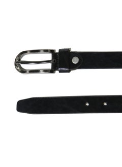 LAVERI LEATHER GENUINE LEATHER 25 MM UNISEX  FORMAL  BELT  IN BLACK  - Image 5