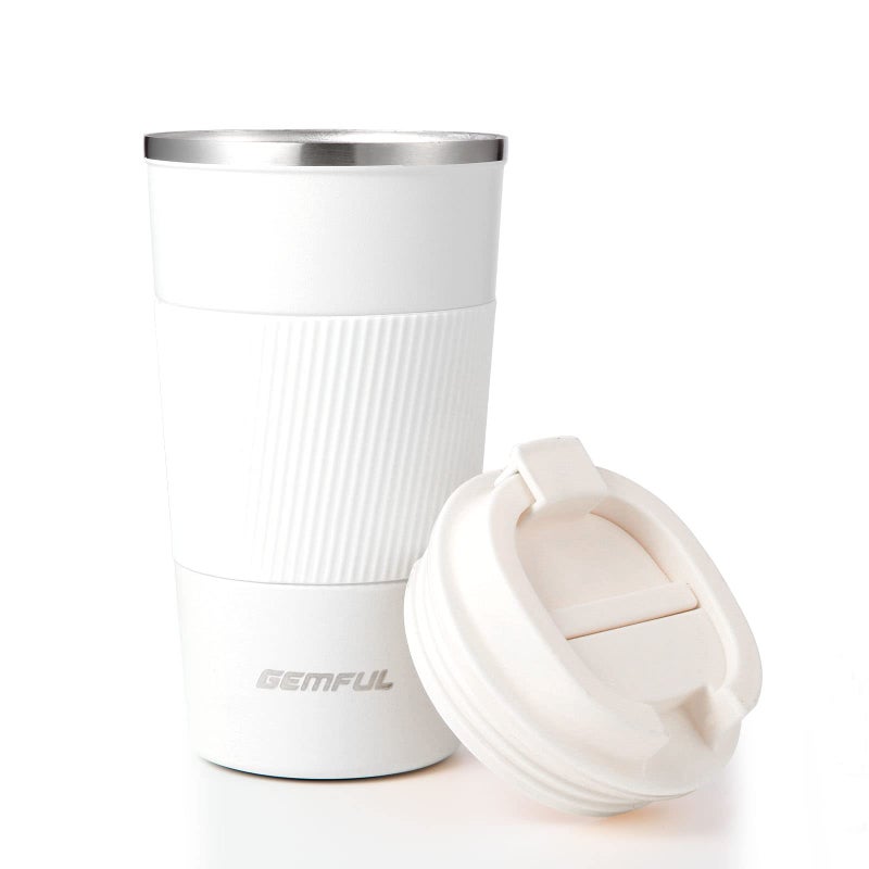 GEMFUL Travel Coffee Mug Insulated Tumbler Cups for Cold and Hot Drinks 17oz - Image 1