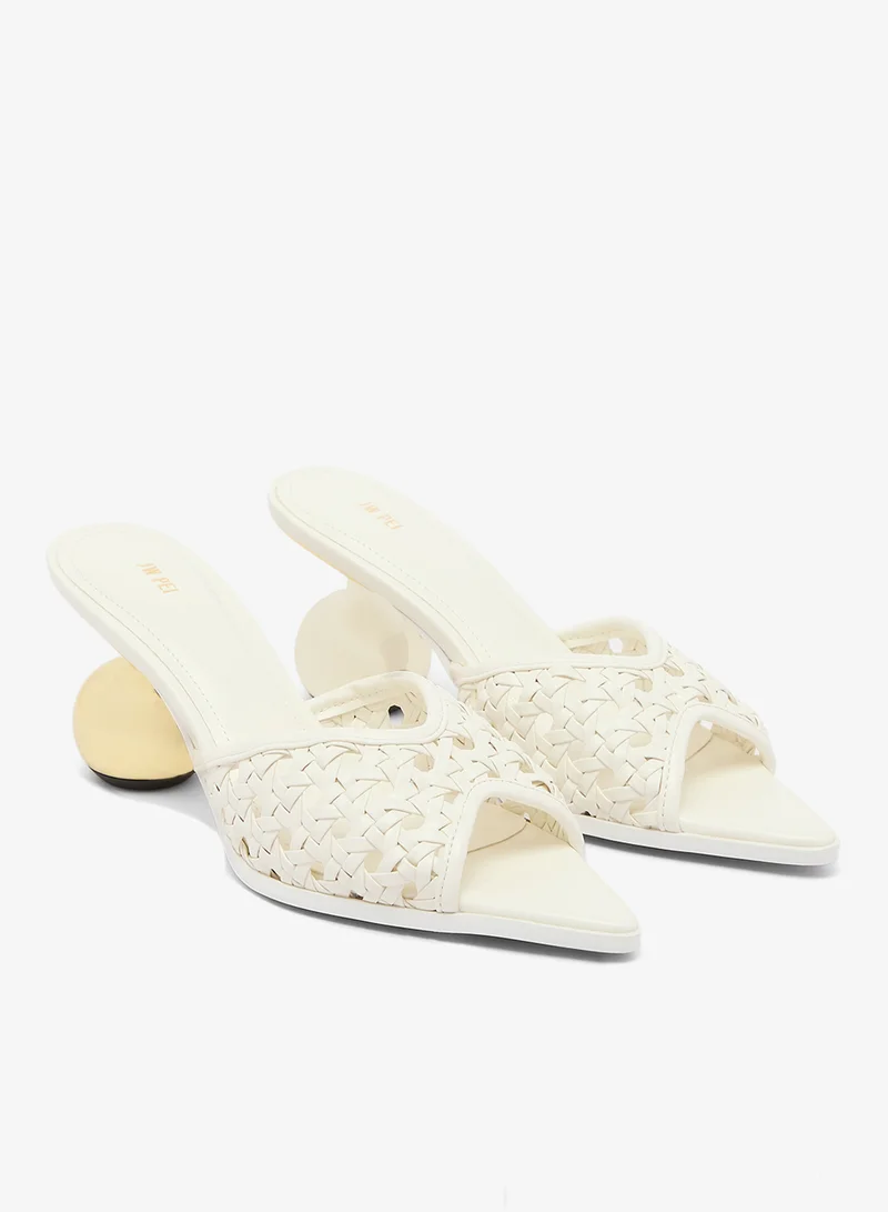 Jw Pei Ellie Woven Sphere Heels