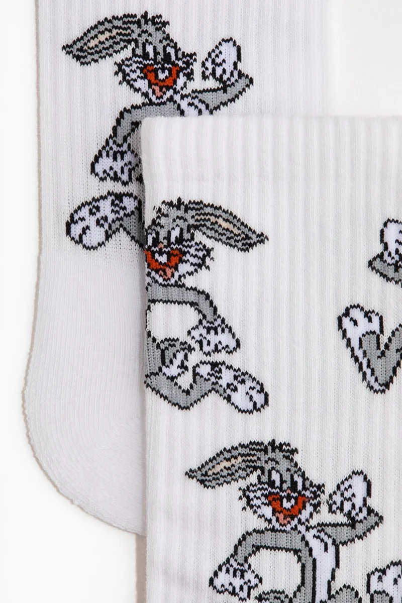 H&M Motif-detail socks
