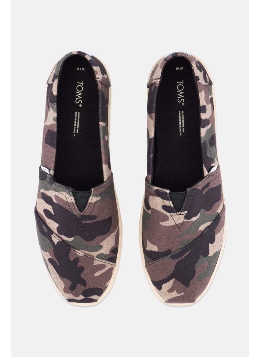TOMS Women Alpargata Cupsole Slip On Shoes, Black Combo  - Image 2