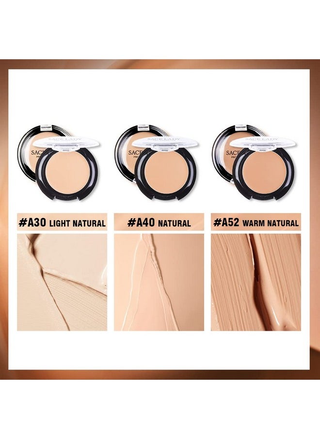 SACE LADY - Full Coverage Concealer Cream Makeup Waterproof Matte Smooth Concealer Corrector Long Lasting For Dark Spot Under Eye Circles Cover 6G/0.2Oz ( 40 Natural) - Image 1