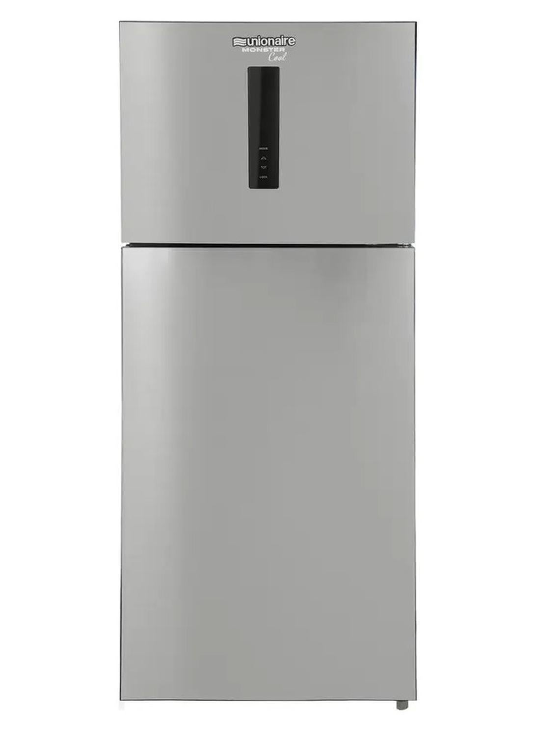 Unionaire RD350SB 350L 2-Door Digital Smart Defrost Refrigerator, Silver