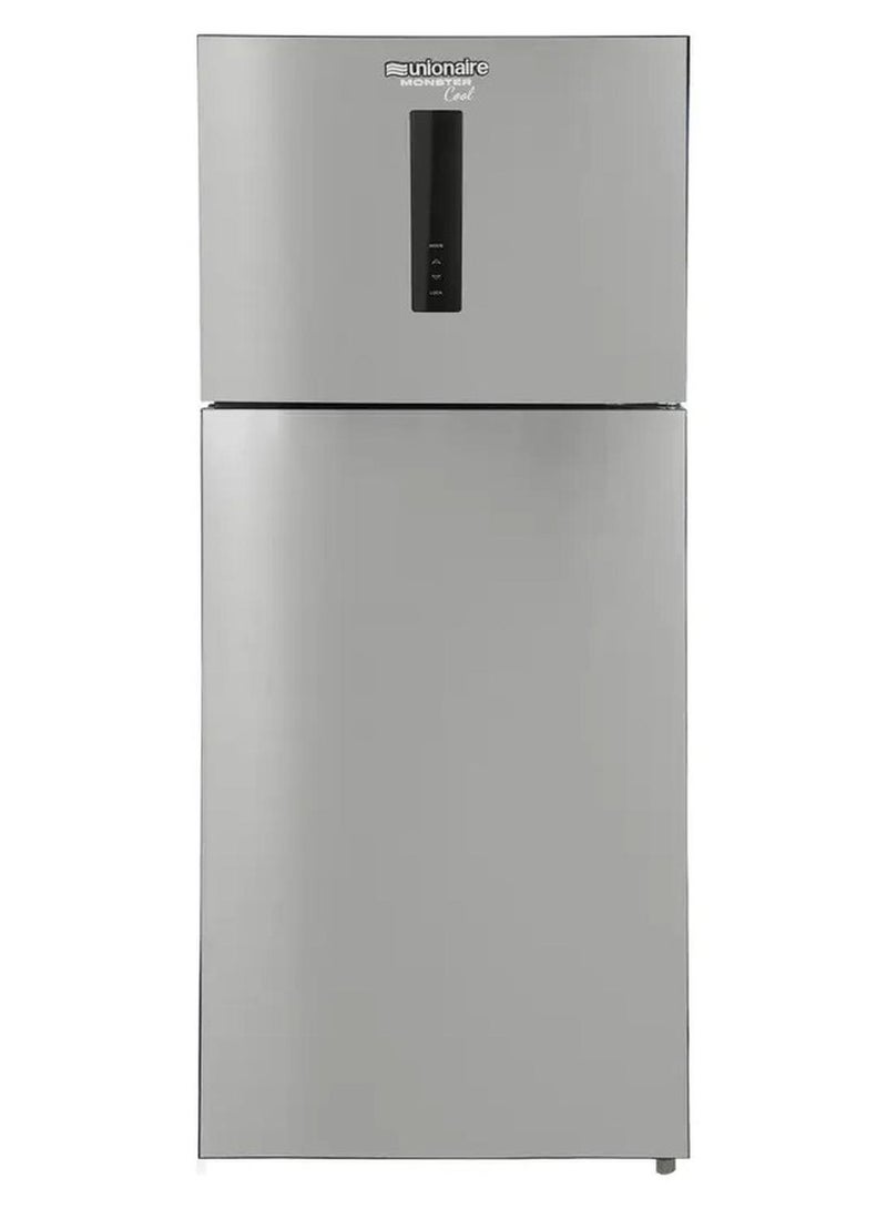 Unionaire RD350SB 350L 2-Door Digital Smart Defrost Refrigerator, Silver - Image 1