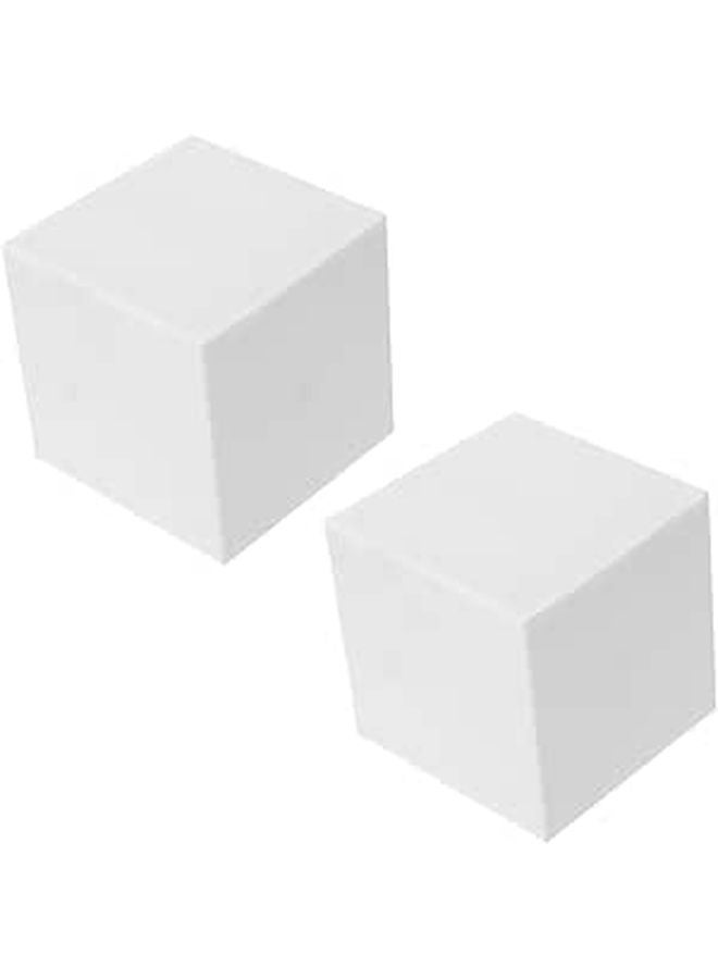 2Pcs Hand Carved Rubber Blocks for DIY Crafts Carving Material - Image 1