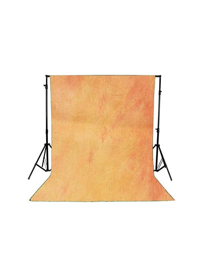 PROMAGE 3 * 6M W094 Patterned Orange Backdrop Professional Photography Background for Baby Shower Birthday Party Photo Background Backdrop Stand - Image 1