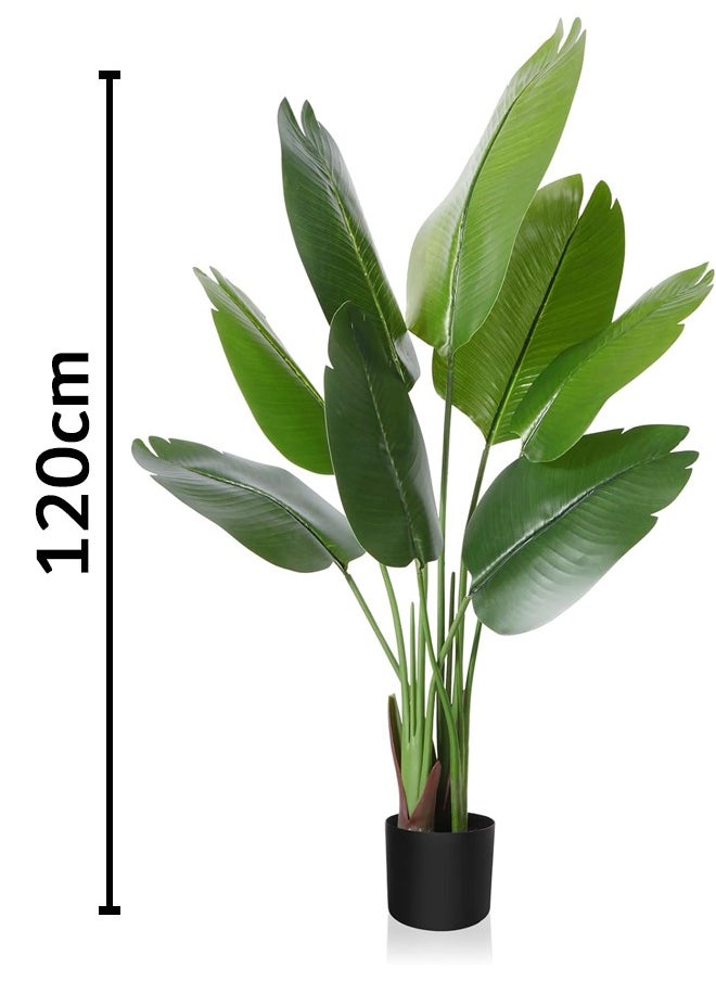 Bolivia's - Artificial Trees, Artificial Banana Tree With Perfect Faux Tropical Leaf, Lifelike Artificial Tree For Modern Home Decoration Indoor And Outdoor, Artificial Tree For Office And Housewarming - Image 1