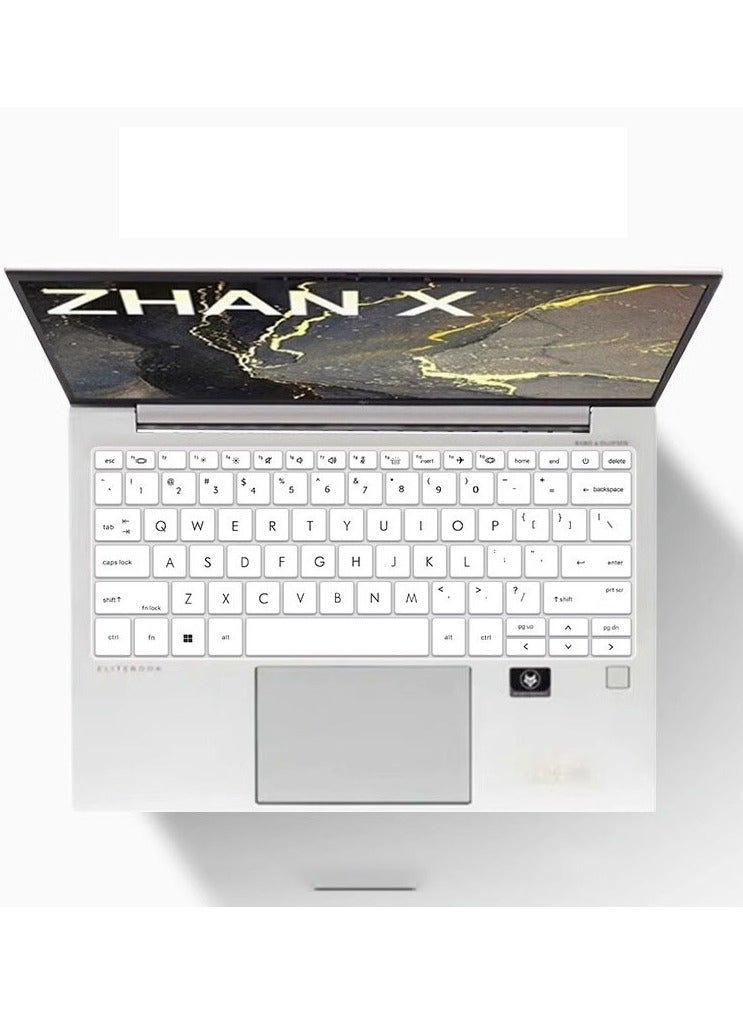 عام 4 قطع واقي لوحة مفاتيح متوافق مع إتش بي إيليت بوك 845 G11 2024 مقاس 14 إنش - غطاء سيليكون TPU للوحة المفاتيح - Image 1