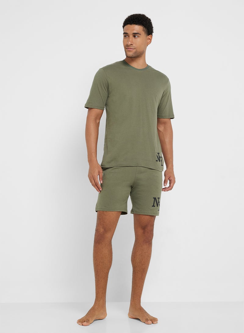 Seventy Five Nightwear T-Shirt & Shorts Sets  - Image 5