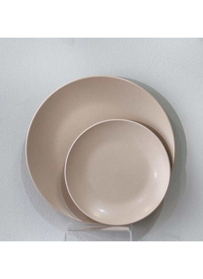 DANUBE HOME Apollo 16 Piece Color Glazed Dinner Set Serve 4 Stoneware Colorful Dinnerware Set Stylish Table Setting For Home Kitchen & Dining Room L33xW21.5xH28.5cm Brown  - Image 4