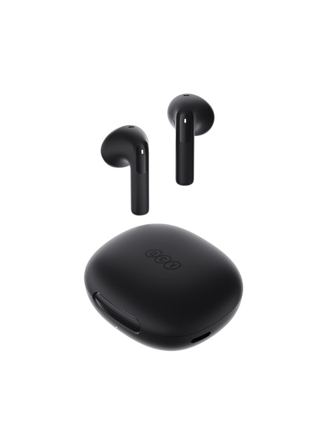 كيو سي واي Ailybuds E20 Anc Bluetooth Headset Aı 6 Microphone Ipx4 black - Image 1