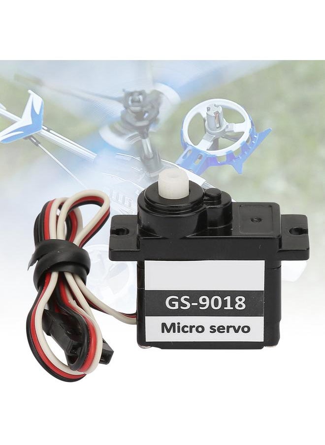 Thoraya - GS-9018 1.7KG Micro Analog Brush Servo for RC Fixed Wing Aircraft Helicopter Car Model - Image 1