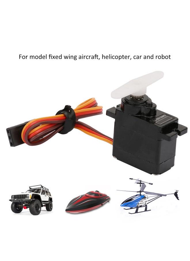 Thoraya - GS-9018 1.7KG Micro Analog Brush Servo for RC Fixed Wing Aircraft Helicopter Car Model - Image 1