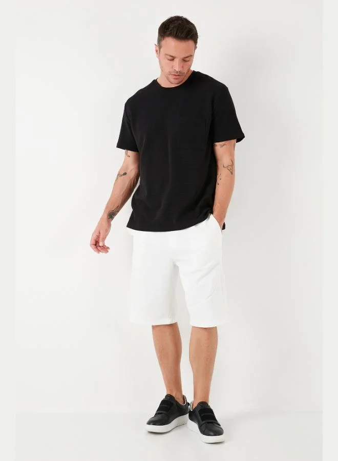 Buratti  Buratti Waist-Tie Cotton Pocket Regular Fit Short Men's SHORT 5908041 for Men | Best Price UAE