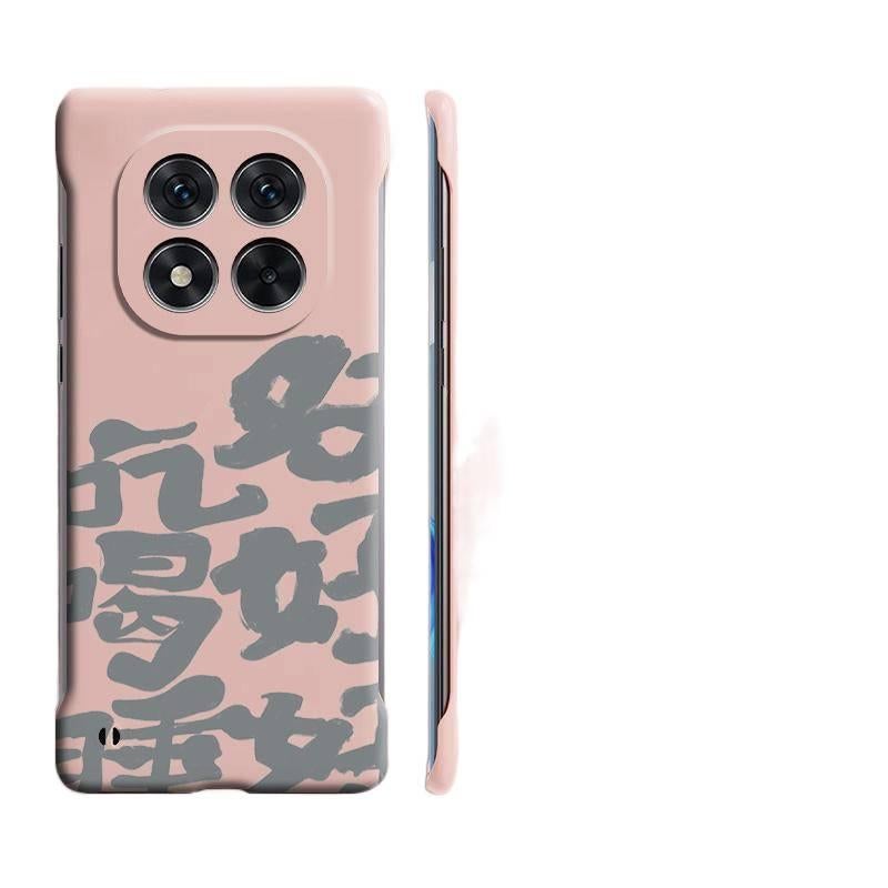 BB غطاء واقي بPC لـ Redmi Note 14 مع مقاوم للصدمات وحماية من السقوط مع مقاوم للصدمات مع تصميم بدون إطار مع قبضة مضادة للانزلاق باللون Ring Holder مضاد للانزلاق باللون الأحمر - Image 3