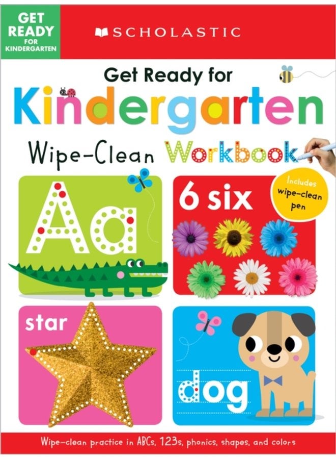 Get Ready for Kindergarten Wipe Clean Workbook Scholastic Early Learners Wipe Clean - Paperback