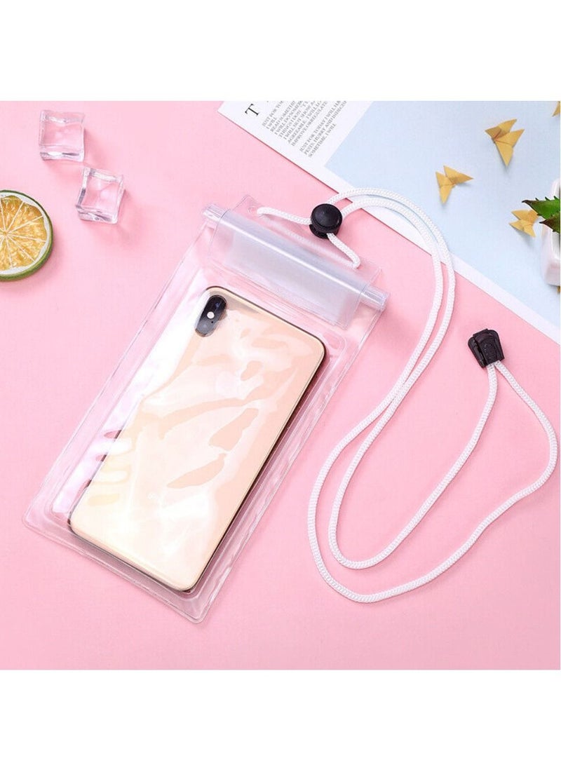 DIGI CORE Outdoor Universal Waterproof Phone Pouch, Waterproof Phone Case For iPhone, Samsung, And Android Phones IPX8 Cellphone Dry Bag Beach Cruise Ship Essentials With Lanyard - Image 1