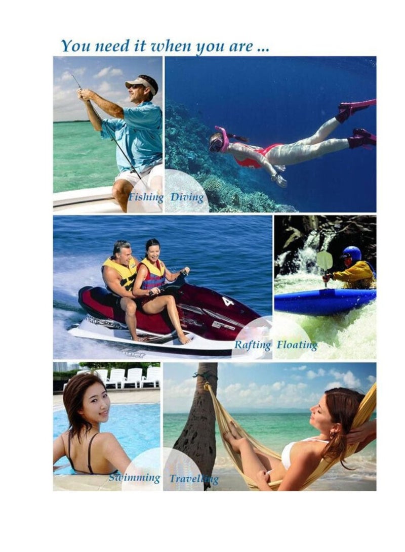 DIGI CORE Outdoor Universal Waterproof Phone Pouch, Waterproof Phone Case For iPhone, Samsung, And Android Phones IPX8 Cellphone Dry Bag Beach Cruise Ship Essentials With Lanyard - Image 2