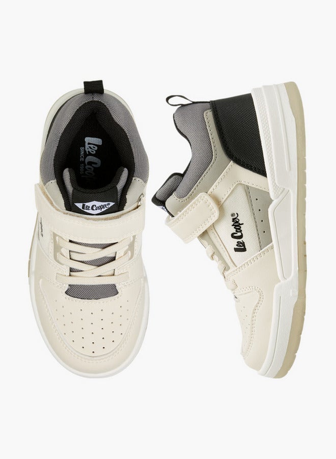 لي كوبر أحذية رياضية للأولاد بنعل خارجي بنمط لوحات وإغلاق بشريط لاصق - Image 3