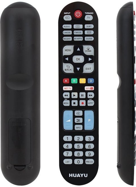 URC1515 Lg-Sony-Samsung Netflix-Youtube Button 3 In 1 Universal LCD-LED TV Remote Packaged