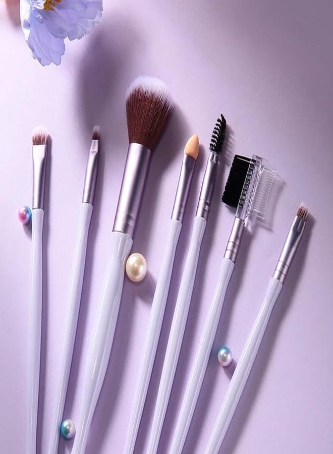 BANIRA Face & Eye Synthetic Bristle Makeup Brush Set Of 6PCS MULTICOLOR - Image 2