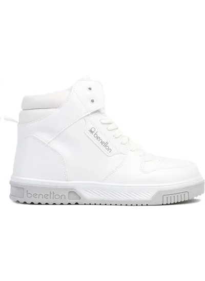 Benetton 31087 Men's Casual High Top Sneaker Shoes