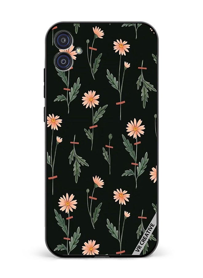 VR CREATIVE - Protective Case Cover For Samsung Galaxy M04/F04 Flower Pattern Design Multicolour - Image 1