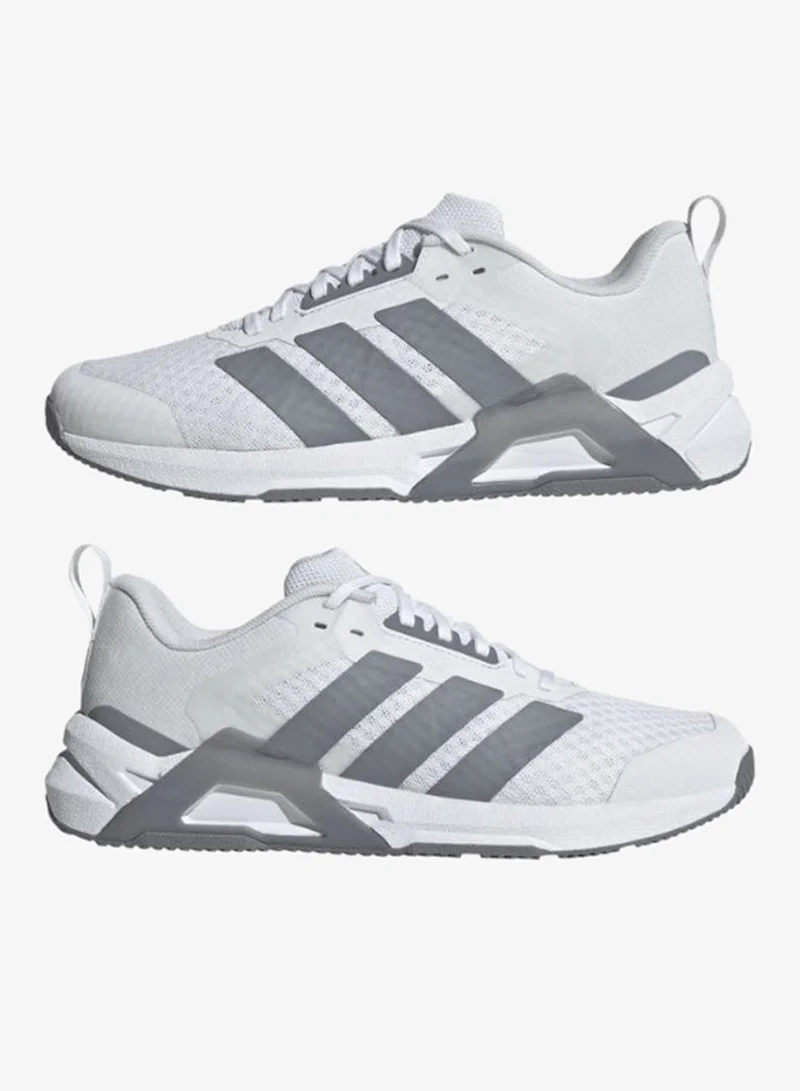 اديداس حذاء تدريب نسائي دروب سيت كنترول أبيض