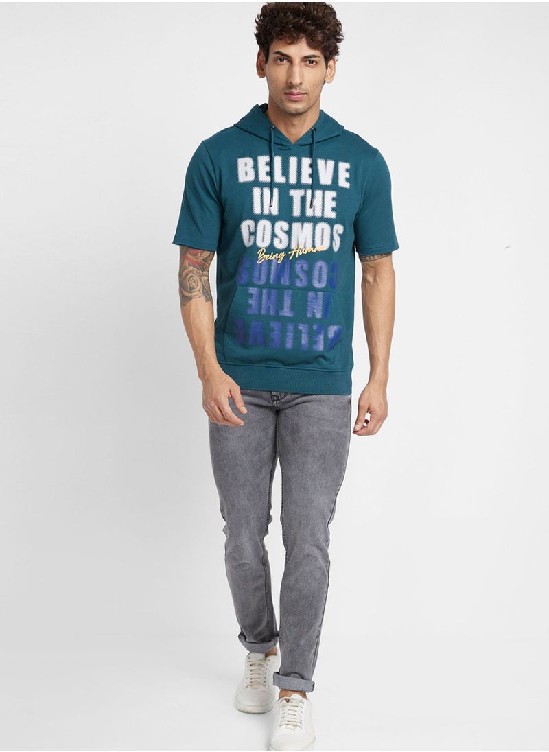 Being Human - Slogan Hoodie - Image 1